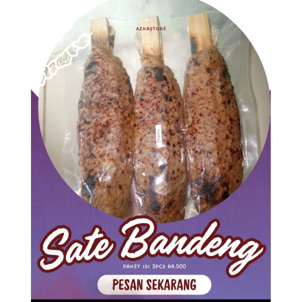 

Paket Isi 3 Pcs Tusuk Sate Bandeng Rasa Pedas Dan Original Tanpa Duri Gurih Enak Mantap Murah Besar Vakum