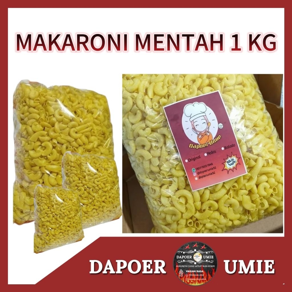 

MAKARONI KONDANG BANTET MENTAH 1kg