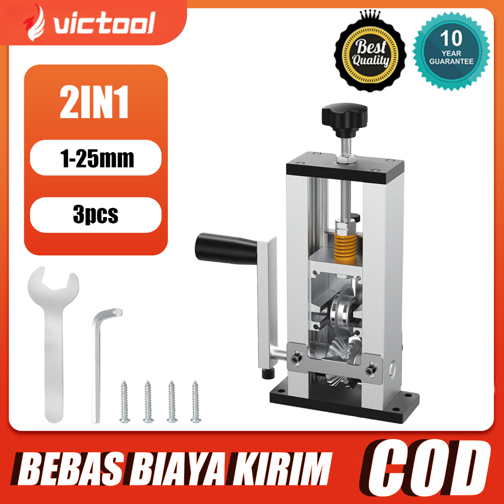 Victool Mesin pengupas kawat tembaga, mesin pengupas kabel universal, tang kabel, mesin pengupas kaw