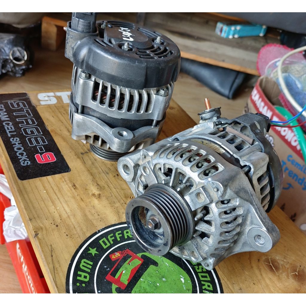 Alternator grandmax luxio  copotan dinamo amper