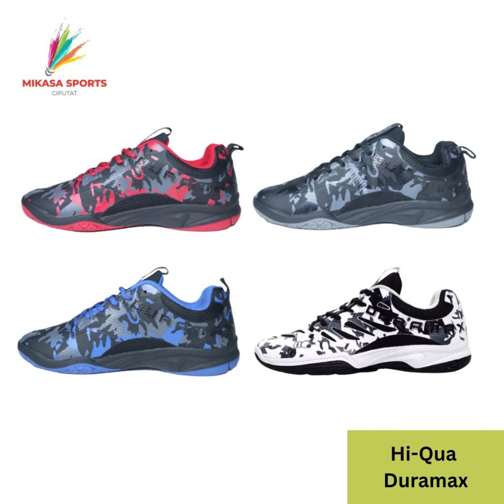 Sepatu Badminton / Bulu Tangkis Hi Qua Duramax