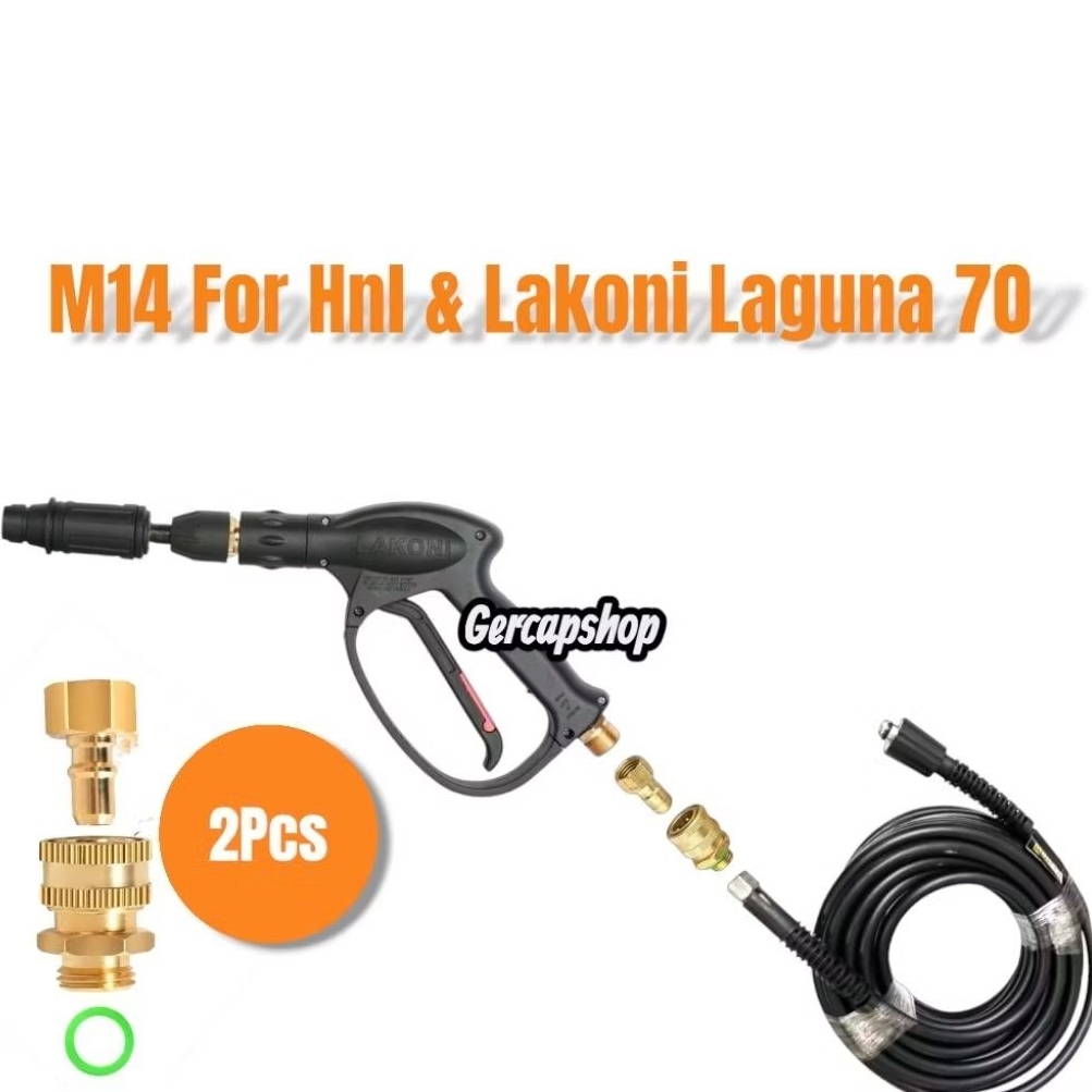 Gercapshop M14 Male & Female Konektor Adaptor Benz - Lakoni Laguna 70 - H&L | Nepel Quick Release Ke