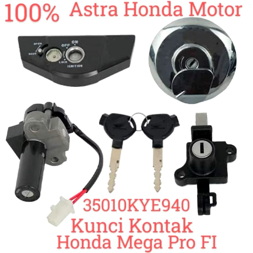 35010KYE940 Kunci Kontak (Key Set) Honda Mega Pro FI