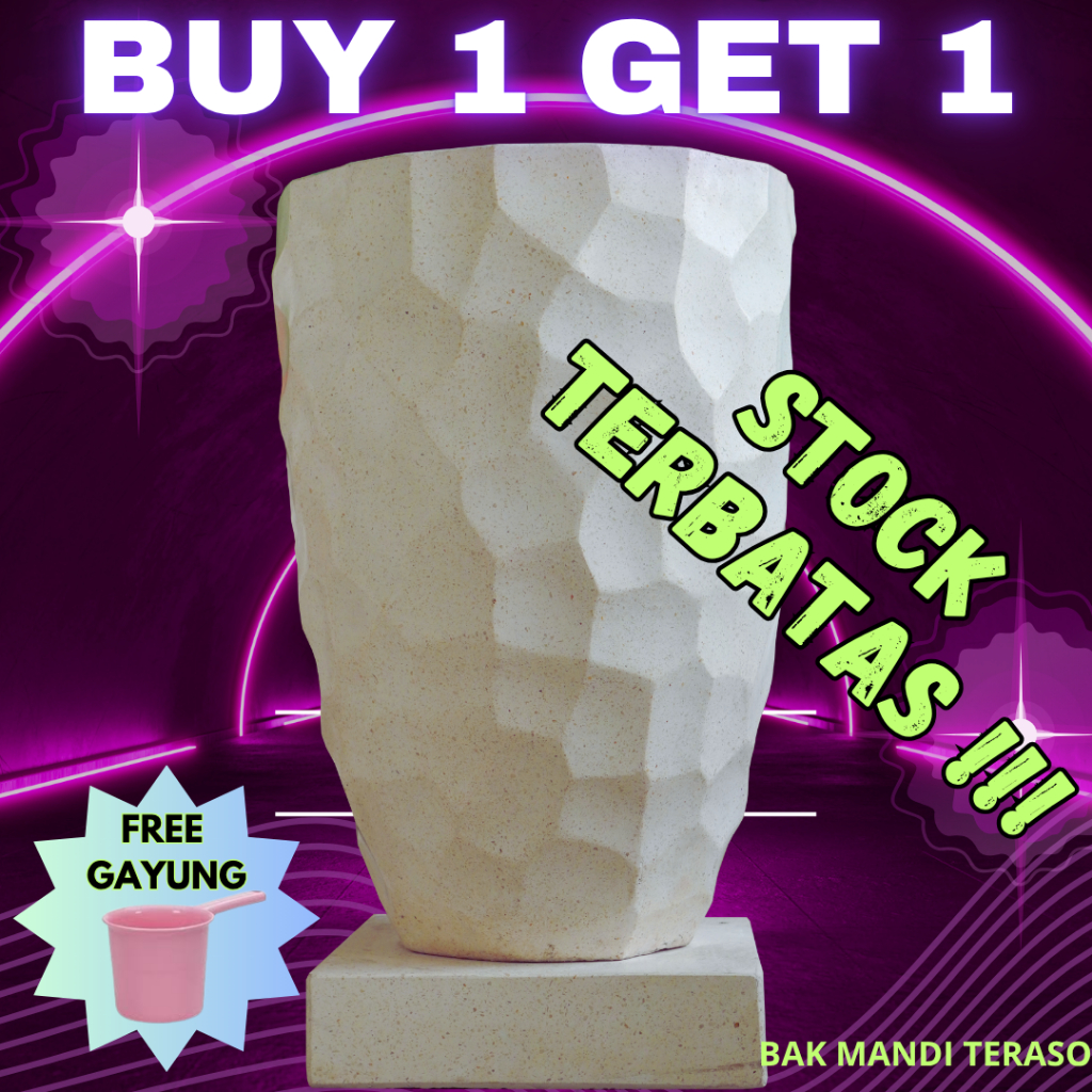 GENTONG AIR JUMBO | BAK MANDI MINIMALIS | TIPE SARANG MADU | BAK MANDI MURAH | BAK MANDI TERASO