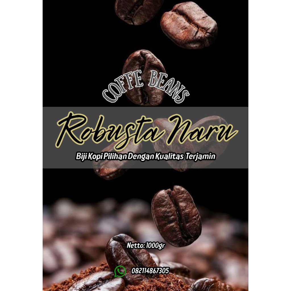

Kopi Robusta-Biji Kopi Hijau