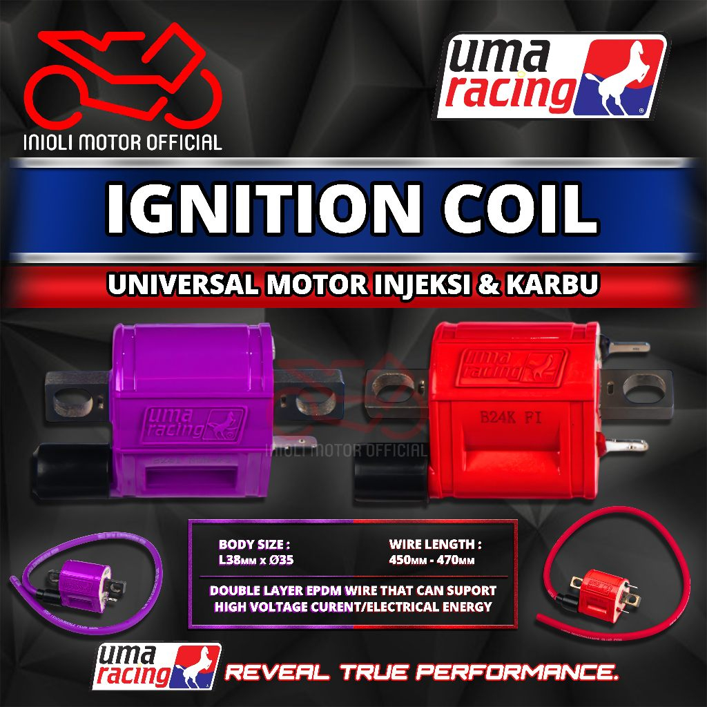 KOIL COIL KUIL UMA RACING AEROX NMAX LEXI XMAX MIO M3 FAZZIO FREEGO GEAR XRIDE SOUL GT 125 155 R15 O