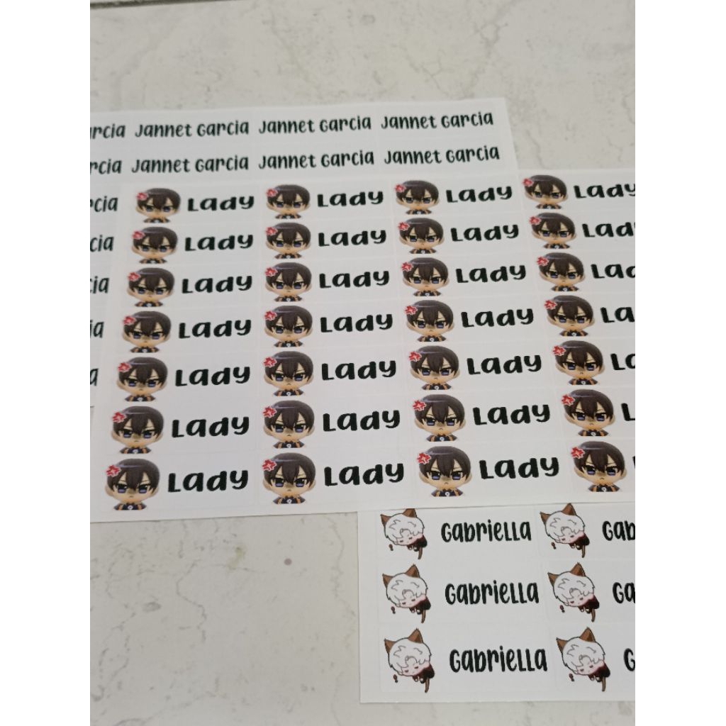 

stiker nama ( baca desk !!)