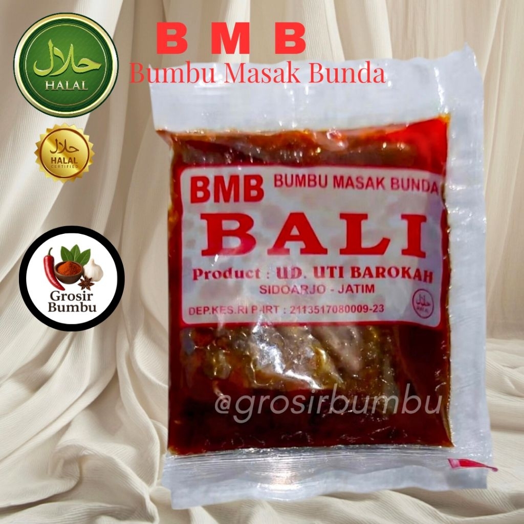 

BMB / Bumbu BALI / Bumbu Masak Bunda / Bumbu Masak Instan