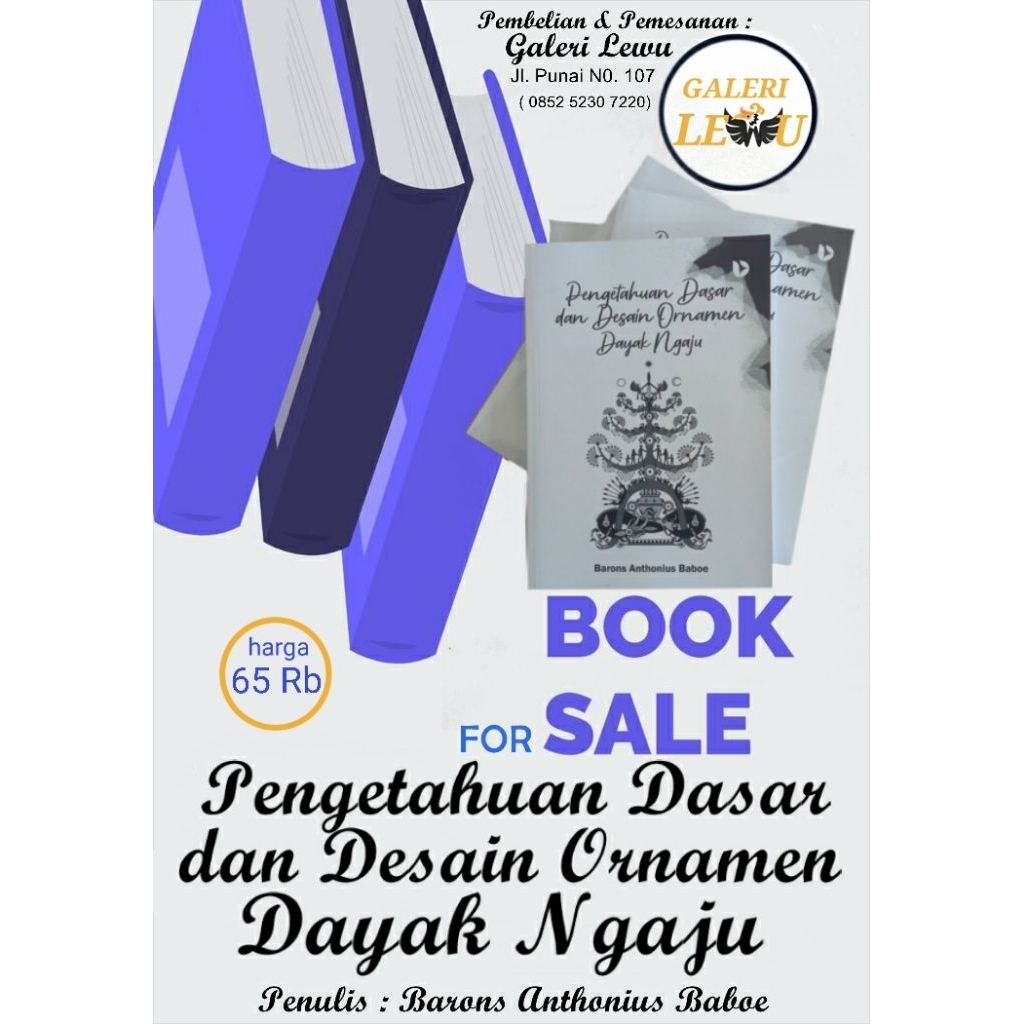 Buku ORNAMEN/MOTIF DAYAK