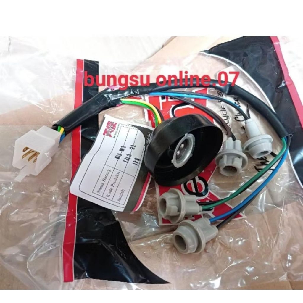 cob lampu mio m3 fiting soket lampu depan mio m3 mio z 125