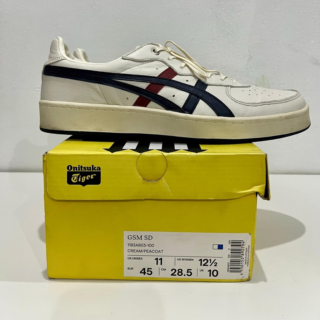 Onitsuka Tiger GSM SD Cream/Peacoat Size 11