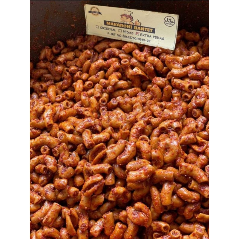 

Best Seller Makaroni Bantet Extra Pedas Cap Koki