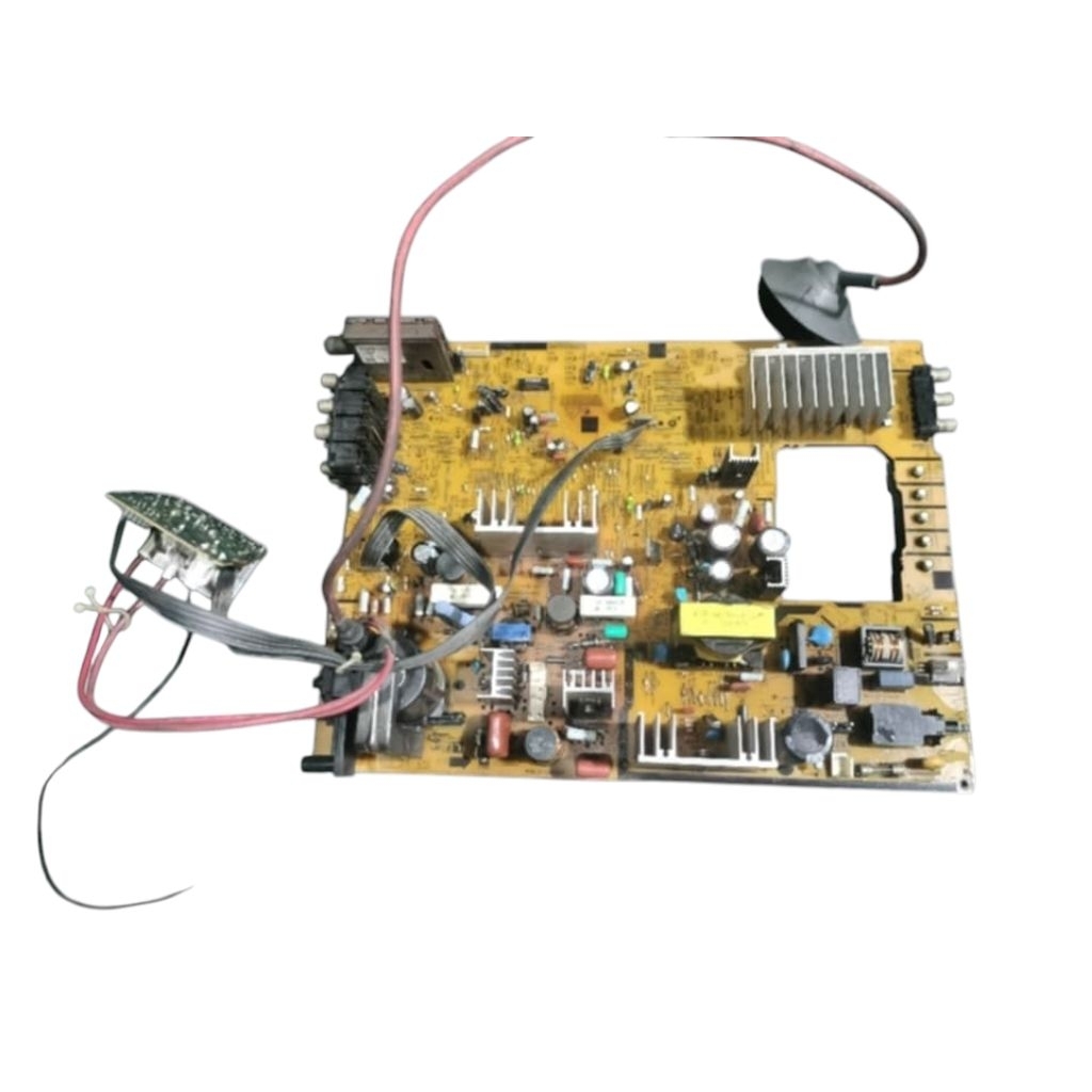 mesin tv Sharp Alexander 29in slim copotan dari TV blum di uji tes/gembling