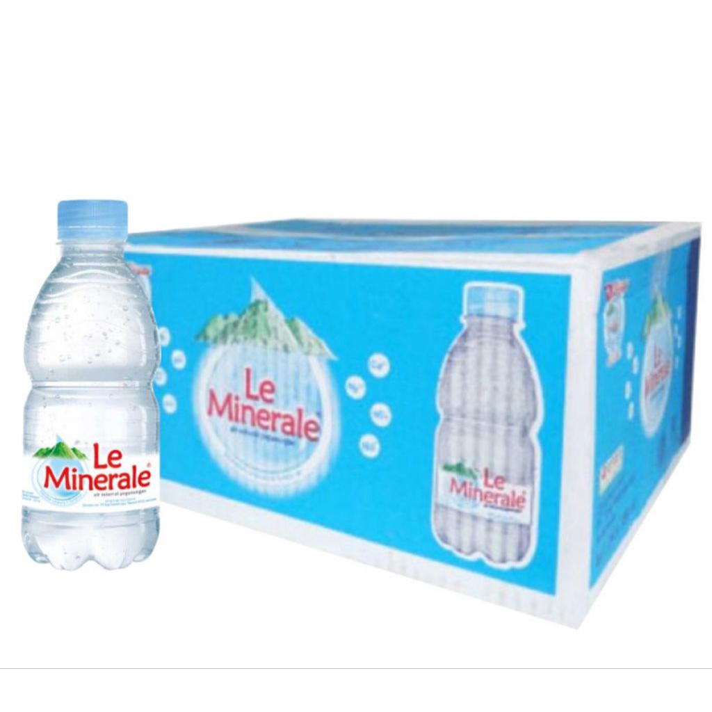 

AIR MINERAL LE MINERALE KEMASAN 330 ML X 24 PCS (KARTON)