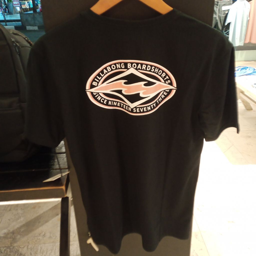 Baju Kaos Billabong Pria Original BLK