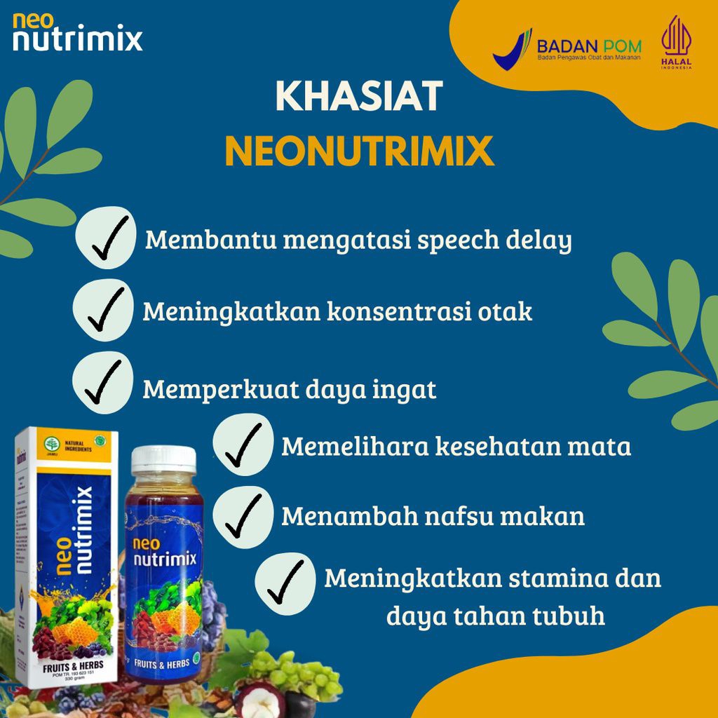 

Neonutrimix||Madu Herbal Anak
