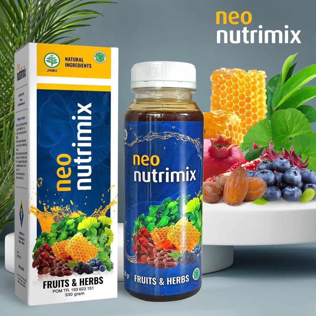 

Neonutrimix||Madu Herbal Buah dan Sayur
