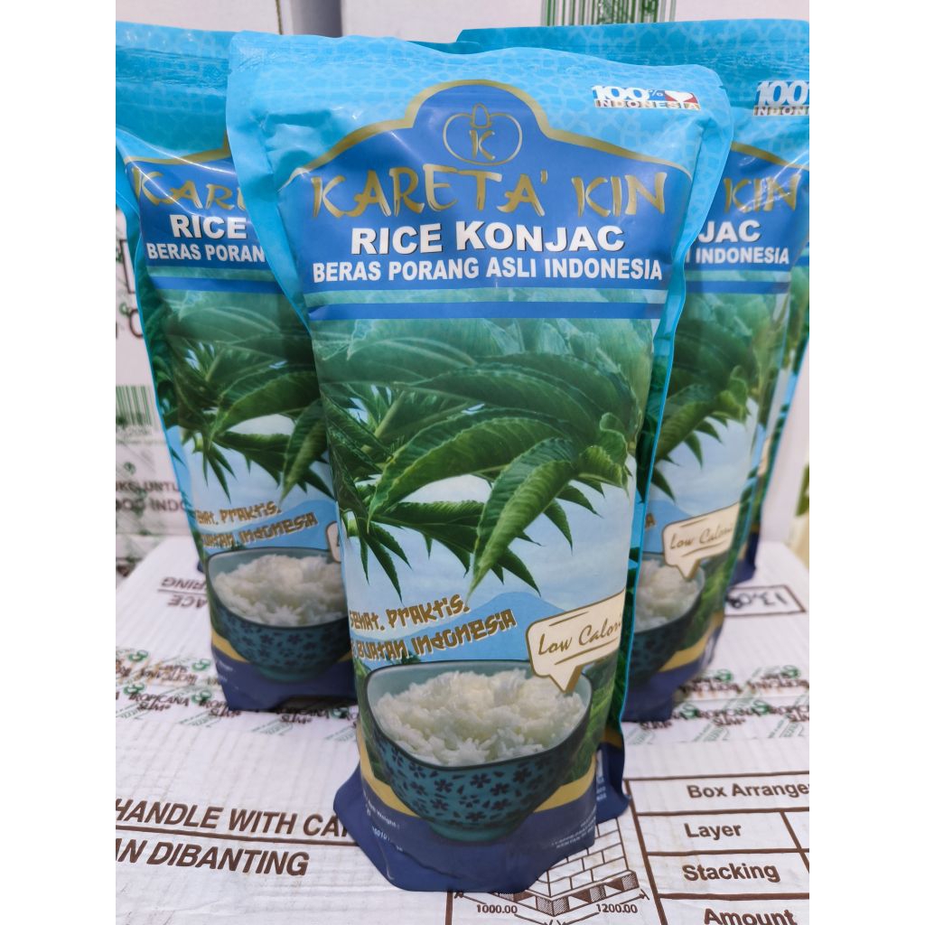 

Beras Porang Kareta'Kin 1000gr