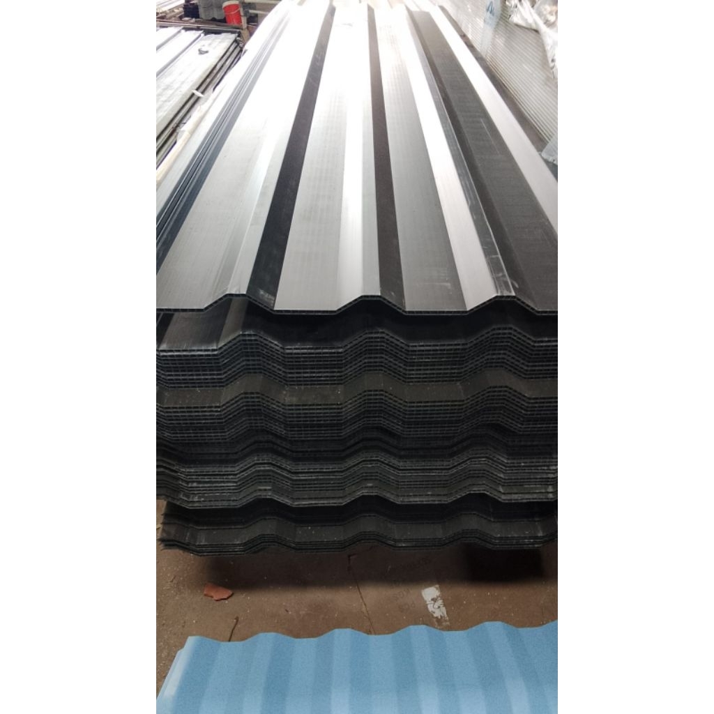 [LBP] - TERMURAH Atap uPVC Double Layer M-Tuff 860 Efektif 86cm [BEST SELLER] || Atap Alderon Merk M