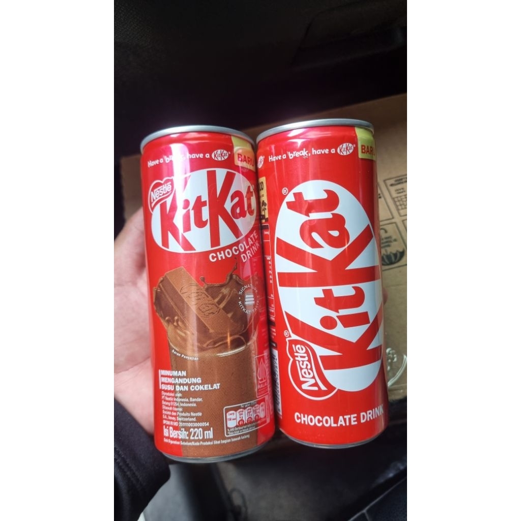 

kitkat kaleng chocolate drink