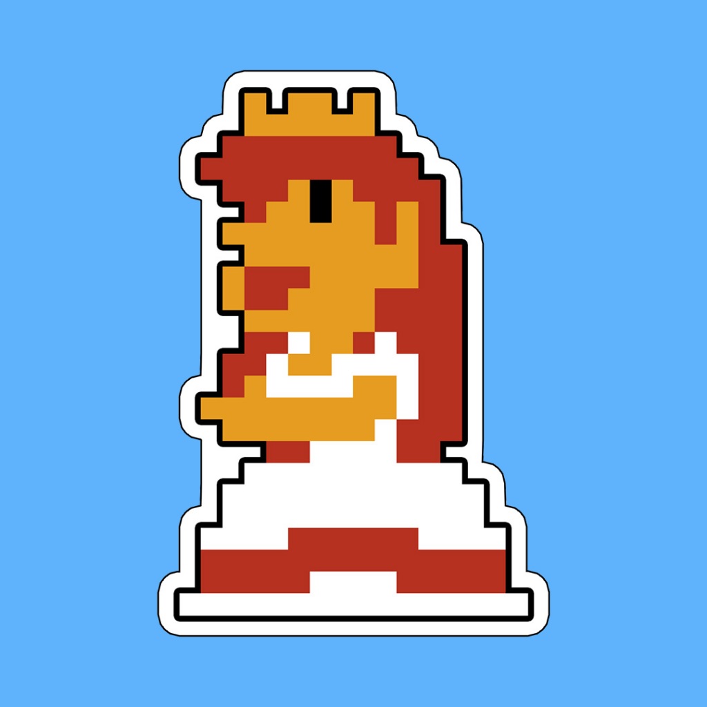 

Stiker Game Nintendo 8 Bit Mario Bros Princess Peach Waterproof Pixel Arcade Console Sega Gameboy