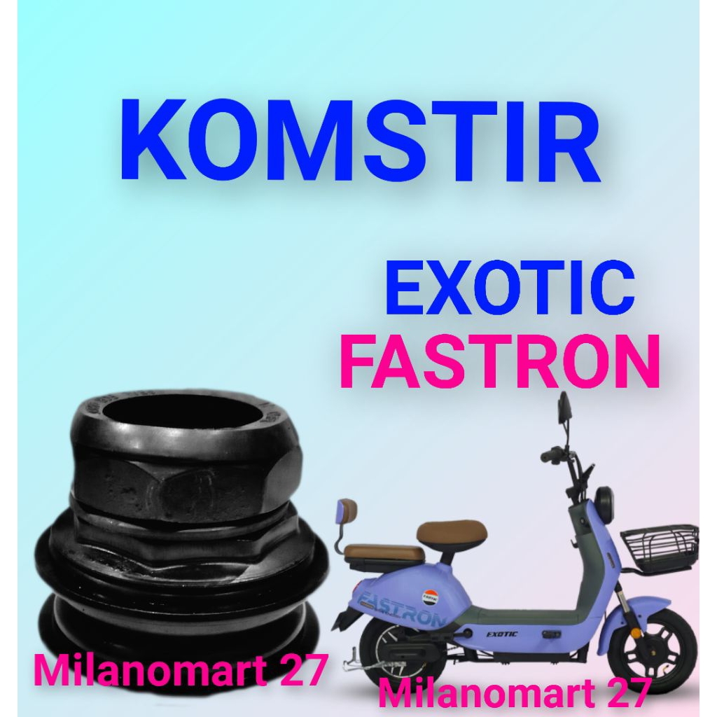 komstir exotic Fastron kones headset komfork sepeda listrik exotic fastron
