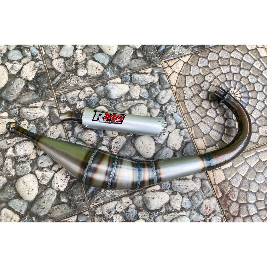 Knalpot Racing Untuk Suzuki RGR 150 Original RMS Motorcycle - fulset