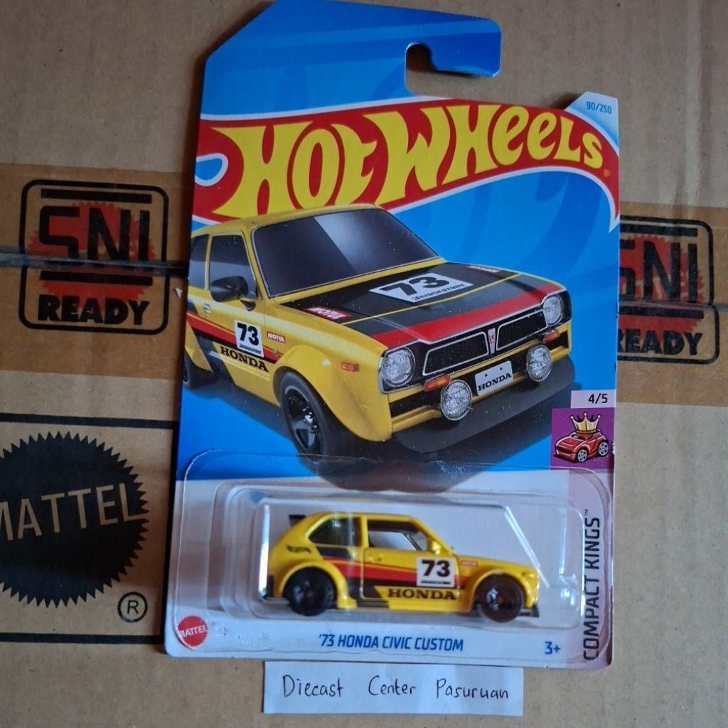 Hotwheels '73 HONDA CIVIC CUSTOM