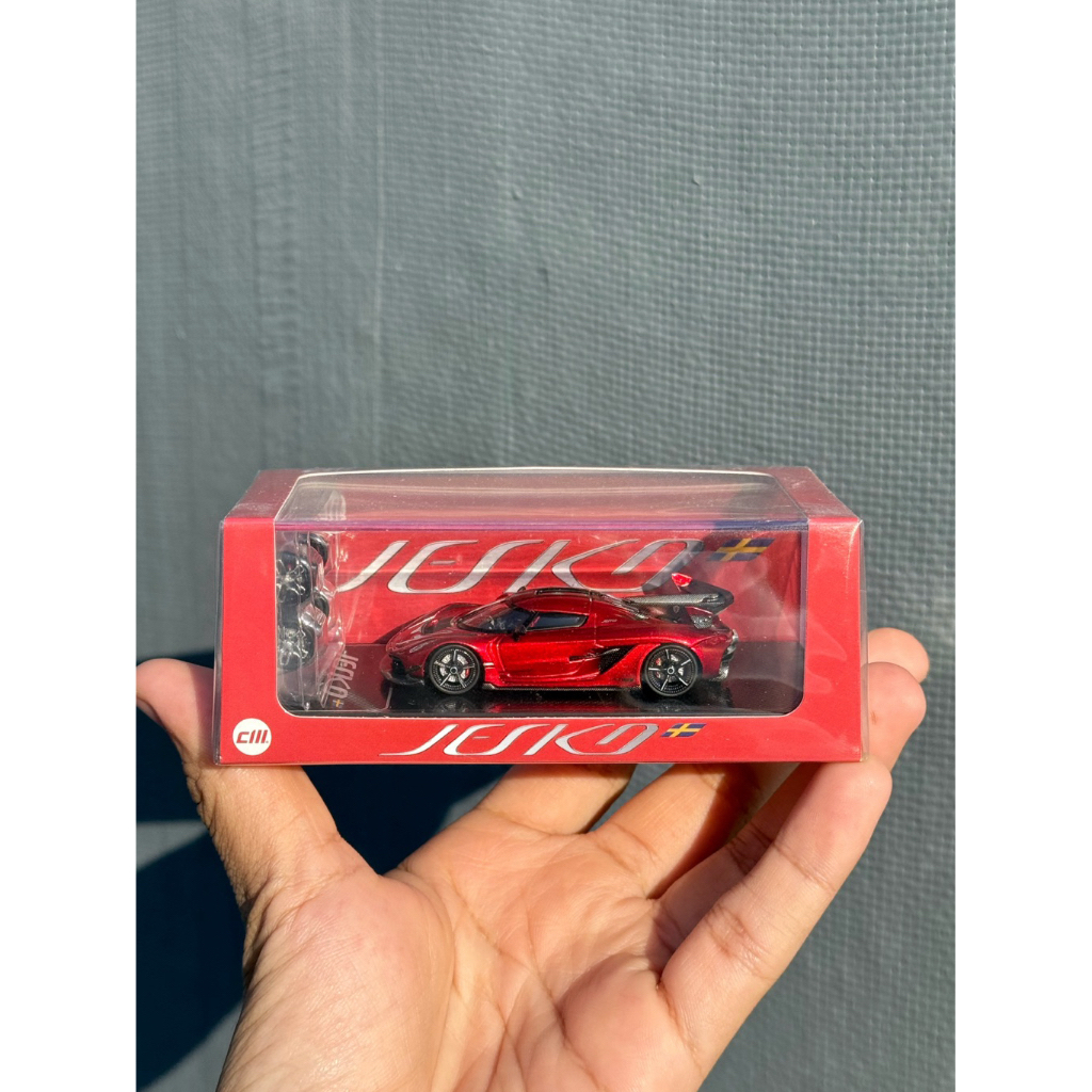 CM Model Koenigsegg Jesko Attack Cherry Red