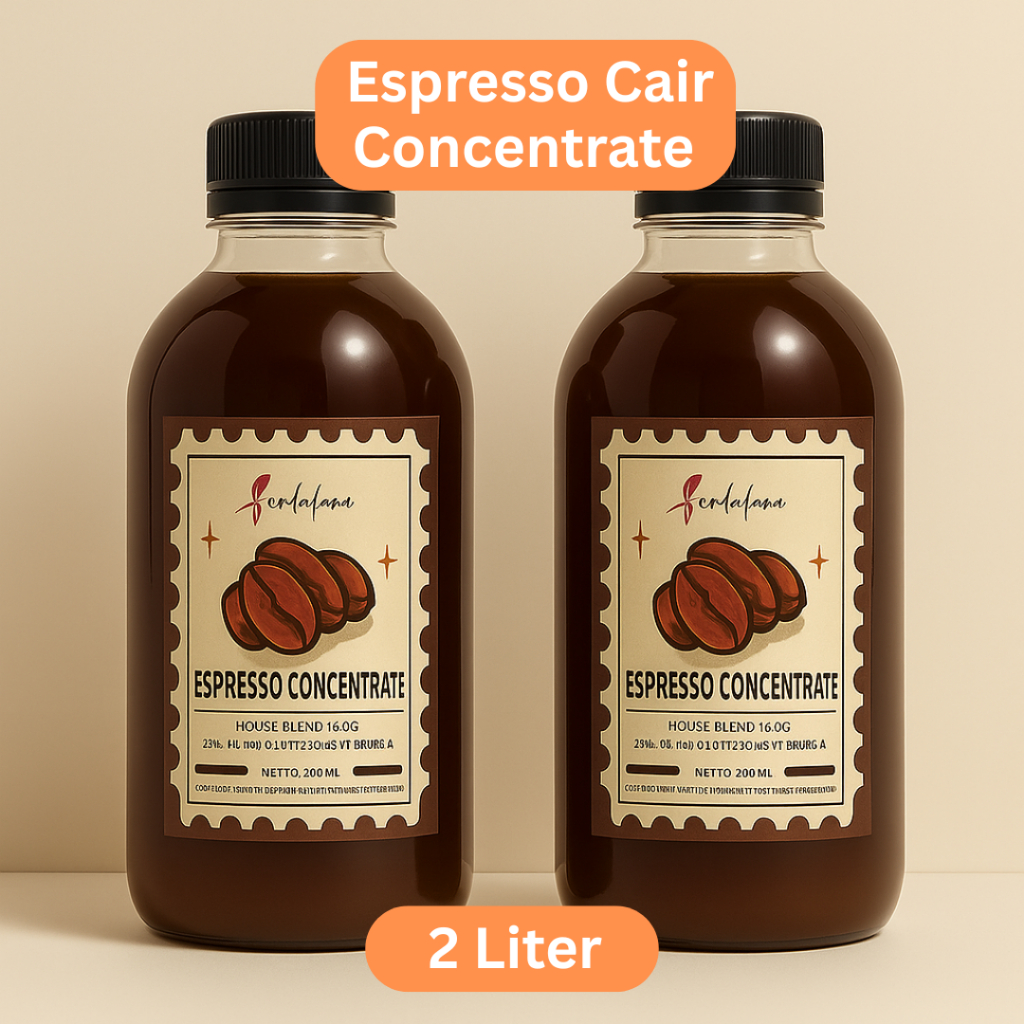 

Espresso Cair 2 Liter / Robusta 70% Arabika 30% Konsentrat Kopi