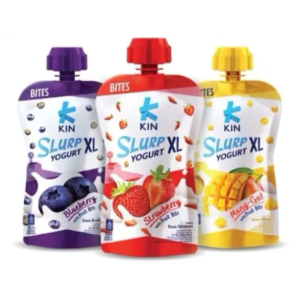 

[Belanja 25.000 Baru Bisa Diproses] Kin Yogurt Slurp XL Strawberry, Blueberry, dan Mango with Fruit Bits 80gr