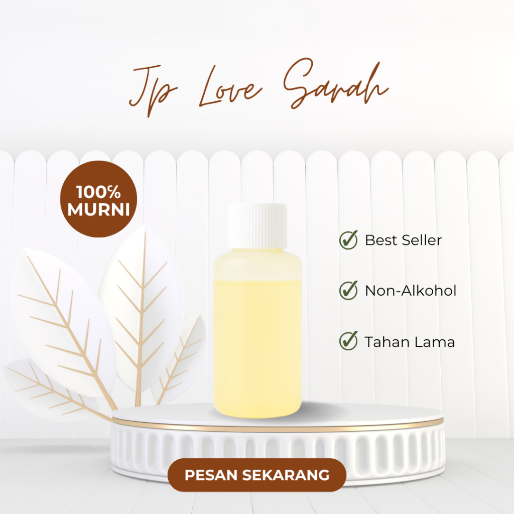 Bibit Parfume 100% Murni Premium JP Love Sarah