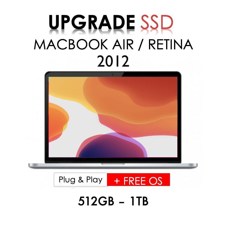 SSD Macbook PRO RETINA 2012 512GB Replacement SSD MACBOOK A1425 A1398 Upgrade SSD Macbook Pro Retina