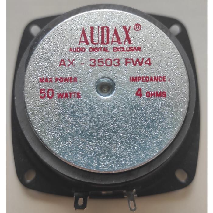 SPEAKER AUDAX 3,5 Inch Daya 50 Watt AX-3503 / AX3503 FW4 / AX 3503 FW4 / AX3503 FW4 - ORIGINAL