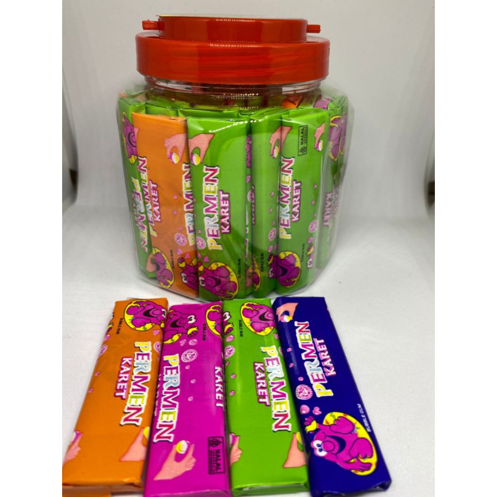 

Chen liang ji -permen karet Tato toples isi 50 pcs (Bubble Gum)