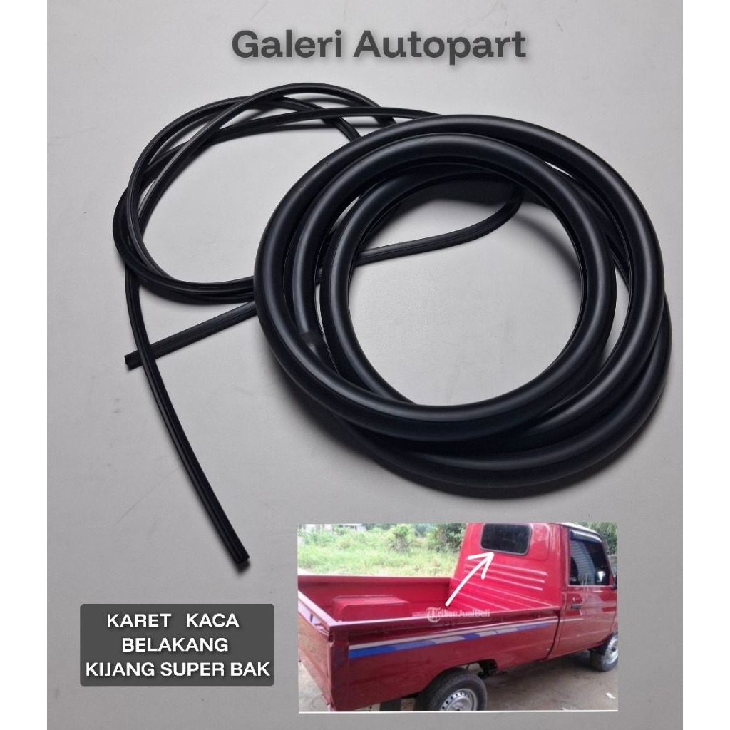 Karet Kaca Belakang Kijang Super Pick Upc Mobil Bak