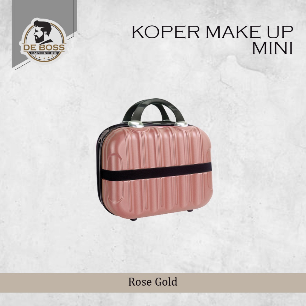 Kotak Makeup Mini Koper Tempat Kosmetik Size Kecil Saat Traveling
