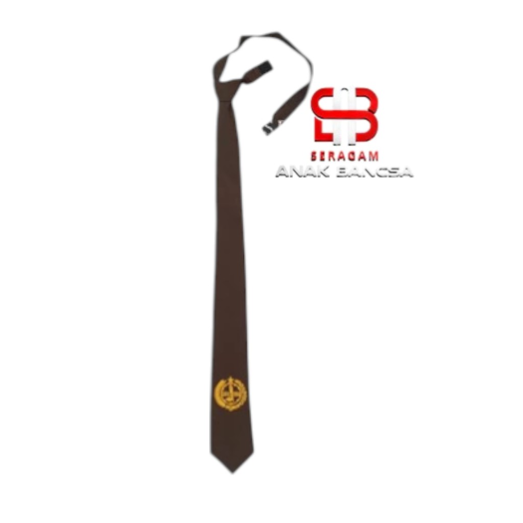DASI COKLAT PRAMUKA BORDIR PEREKAT