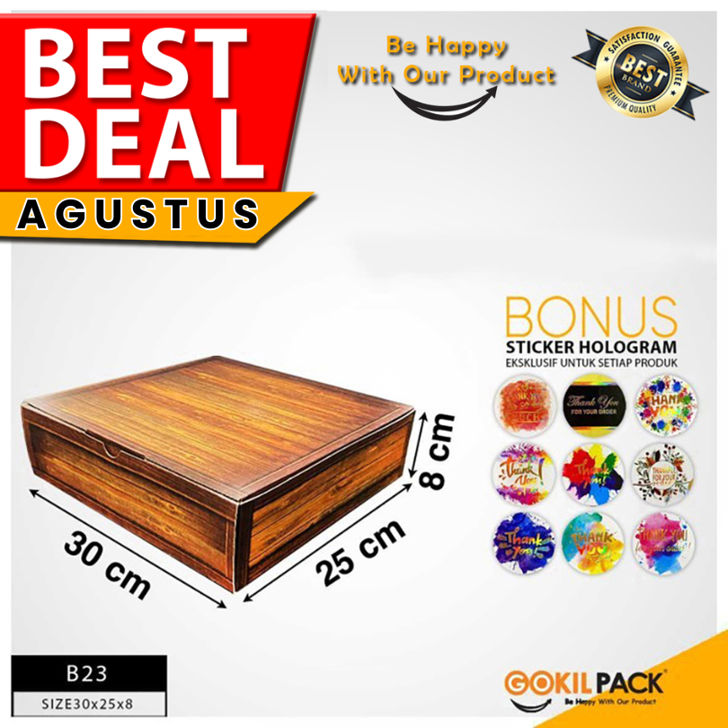 

Kotak Packaging|Kue|Serbaguna|Box|Dus|Cake|Pizza|Kado|B23