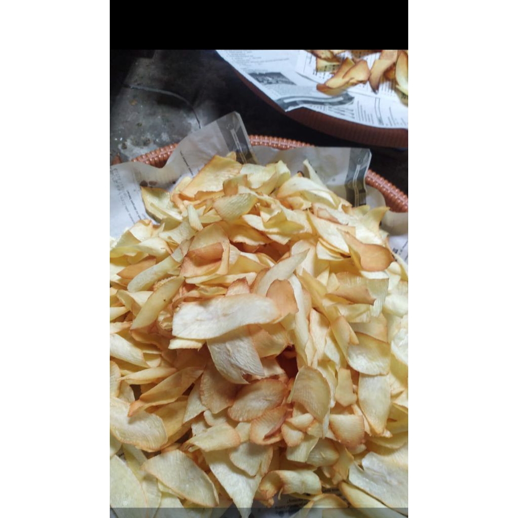 

AL kriuk KRIPIK SINGKONG rasanya Gurih bikin NAGIH