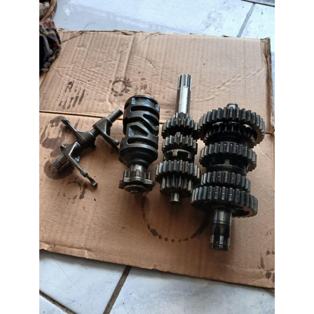 RASIO TRAMISI GIGI RASIO KLX BF DTREKER NEW