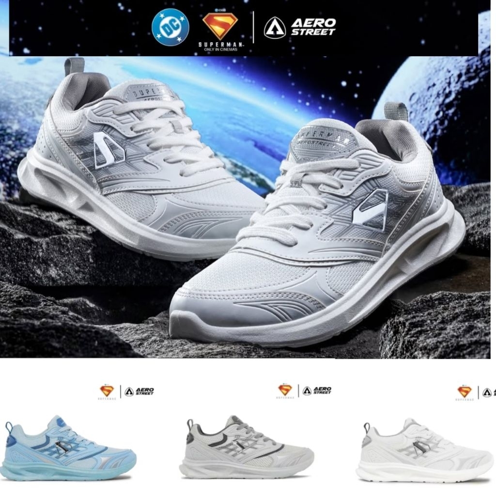 Sepatu Aerostreet x Superman Dragon Ball z- Sepatu Limited Edition