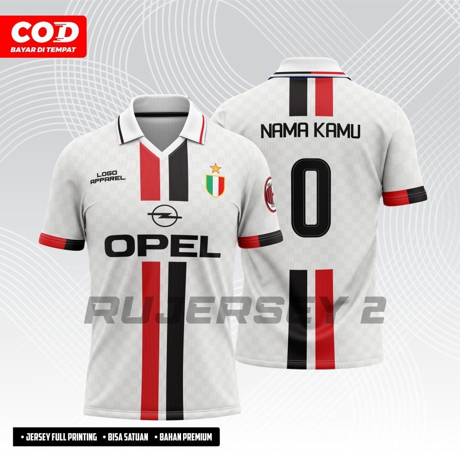 Jersey Milan 1995 Away