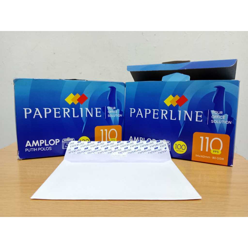 

AMPLOP 110 POLOS/TANGGUNG/SEDANG 114X162 MM 80GR ISI 100 LEMBAR PUTIH/LEM