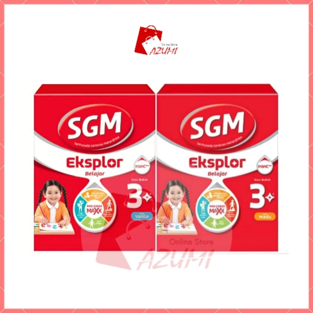 Susu SGM Eksplor 3+ Plus Madu Vanila 900gr
