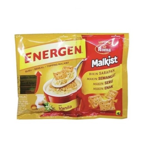 

ENERGEN VANILLA TOPING MALKIST