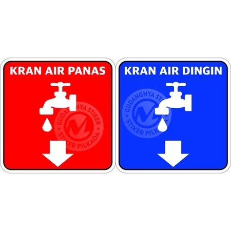 

STIKER VINYL KRAN AIR PANAS & DINGIN (DIJUAL SATUAN)