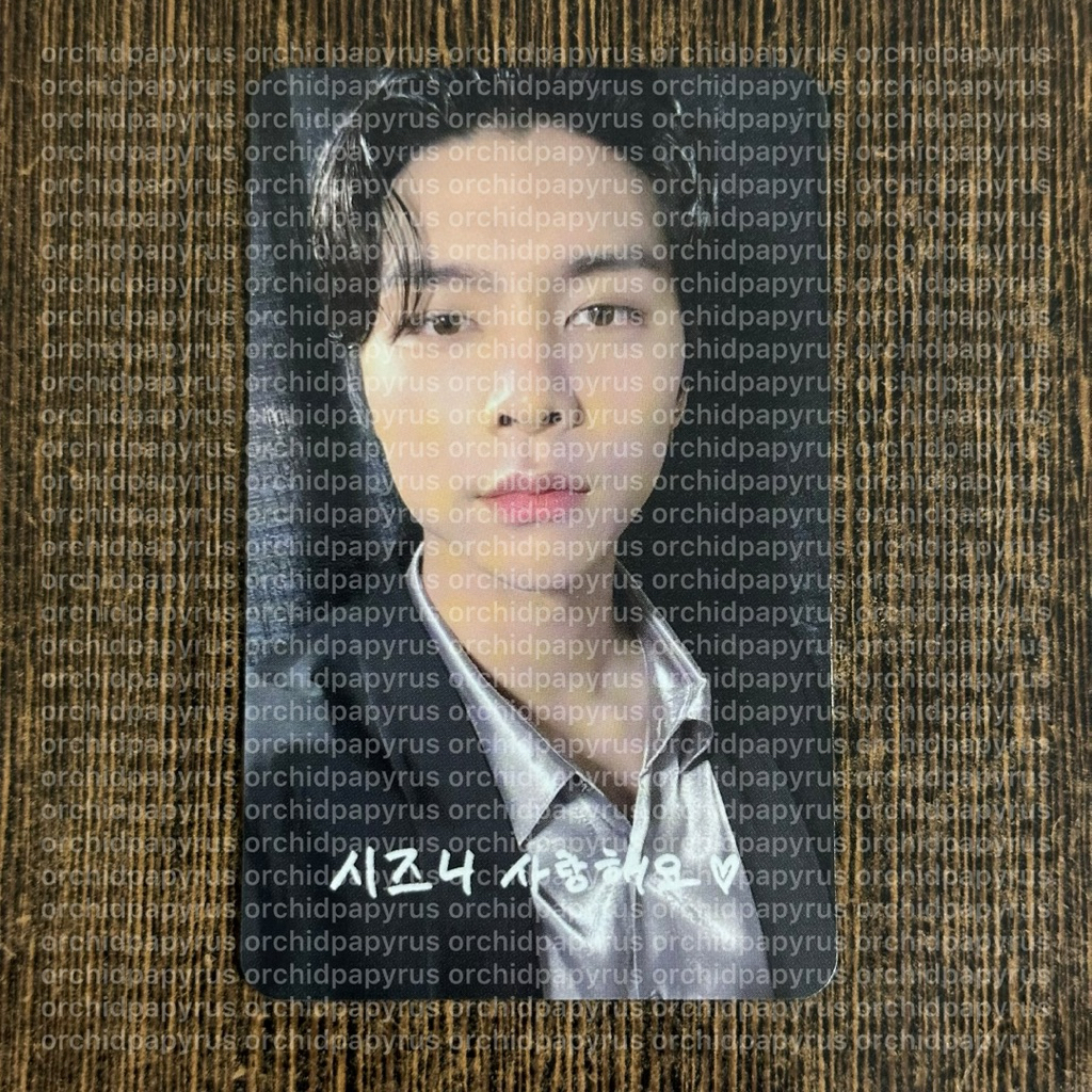 Photocard Johnny NCT 127 2019 Winter Fanmeeting With NCTZen WFM Korean Hangul English Ver.