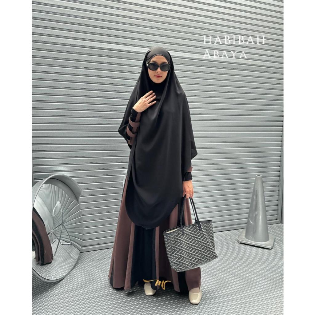 HABIBAH ABAYA H05 - MAISYARA - ABAYA WANITA - ABAYA SET KHIMAR - ABAYA