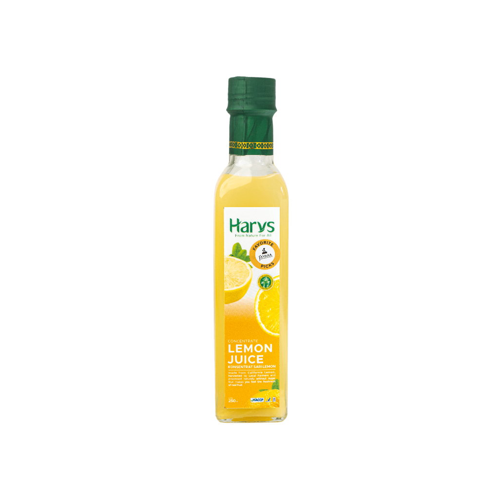 

Harvys Konsentrat Sari Lemon 250ml I Harvys Lemon Juice Concentrate glass bottle 250ml